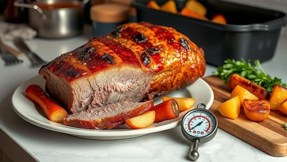 Saftig rostbiff i ugn som blir perfekt varje gång